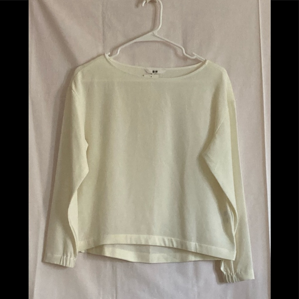 This is a white blouse
